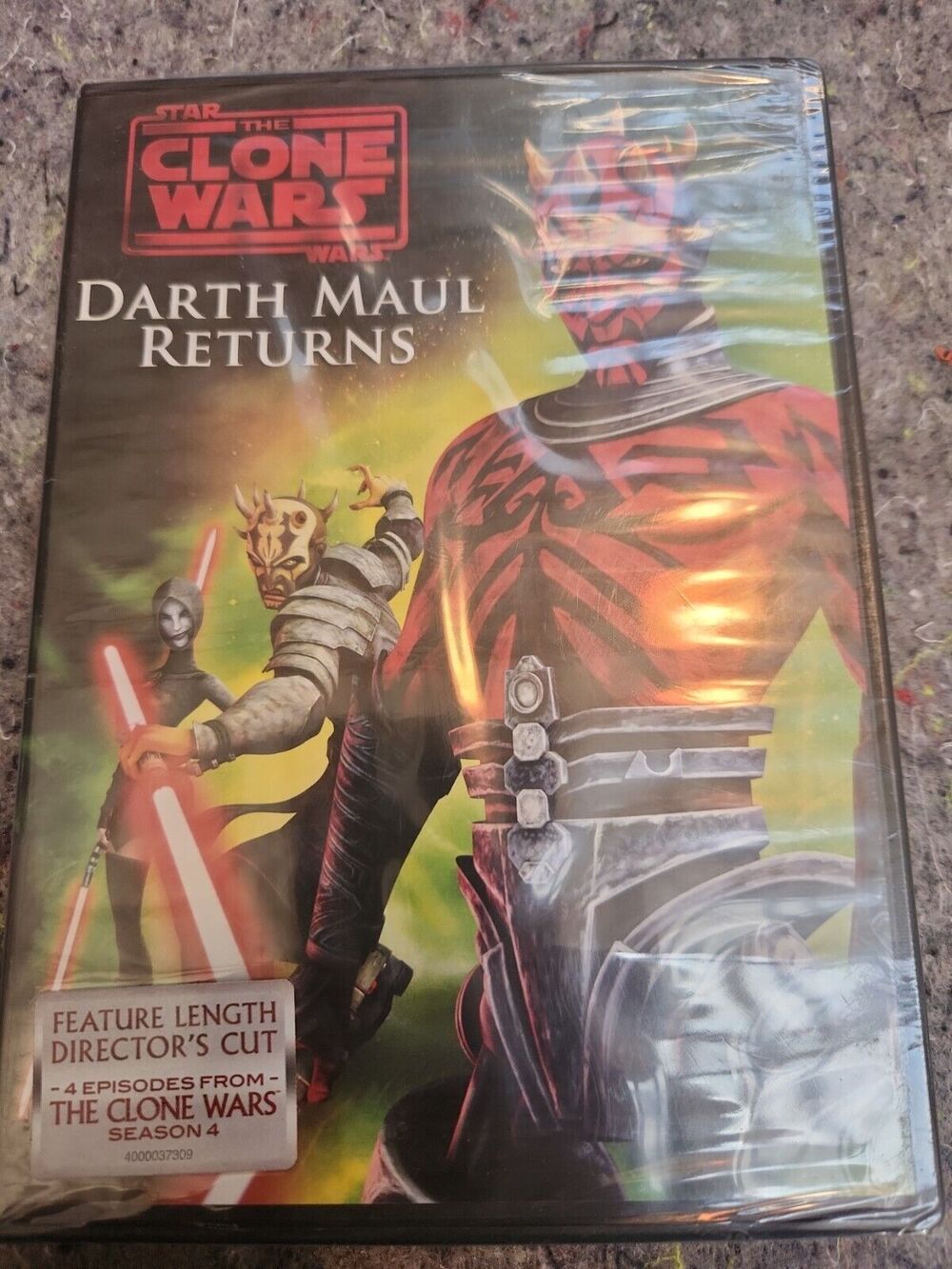 Star Wars: The Clone Wars - Darth Maul Returns (DVD, 2013) New Factory Sealed